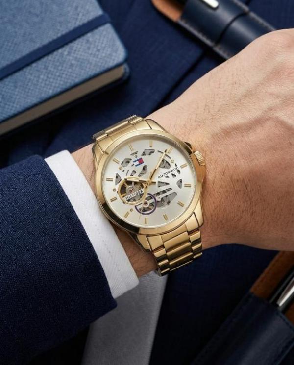 TOMMY HILFIGE SKELETON AUTOMATIC  686