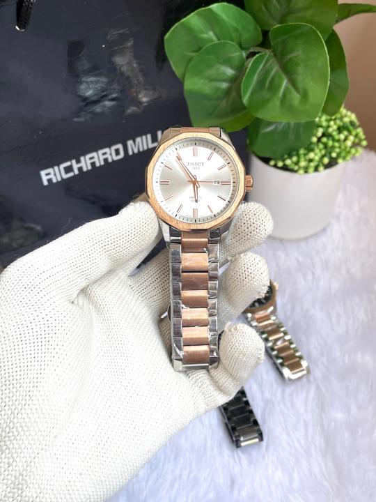TISSSOT PRC 100 TWOTONE WHITE AT431