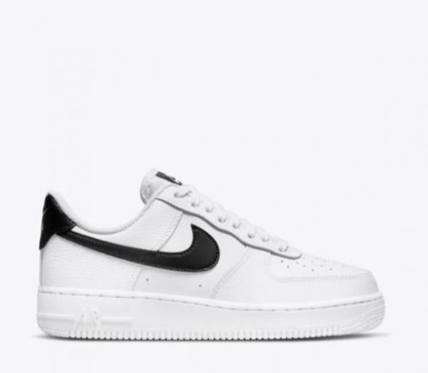 Airforce 1 low white black swoosh 439