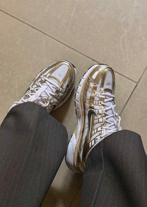 nikkee P 6000 WHITE METALLIC GOLD