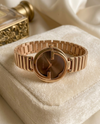 Guccc_i Interlocking G Plane Ring Brown-Brown