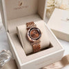 SWAROVSK CRYSTAL LAKE 32MM ROSE BROWN 693