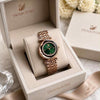 SWAROVSK CRYSTAL LAKE 32MM ROSE GREEN 694