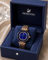 SWAROVSK CRYSTAL LAKE 32MM ROSE BLUE 695