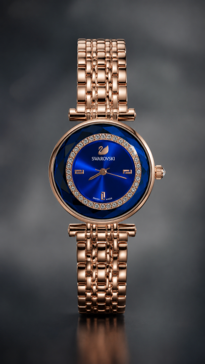 SWAROVSK CRYSTAL LAKE 32MM ROSE BLUE 695