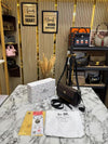 Coac Monogram Signature Canvas Flap Convertible Shoulder Bag With Box And Dust Bag (Coffee) (2228)