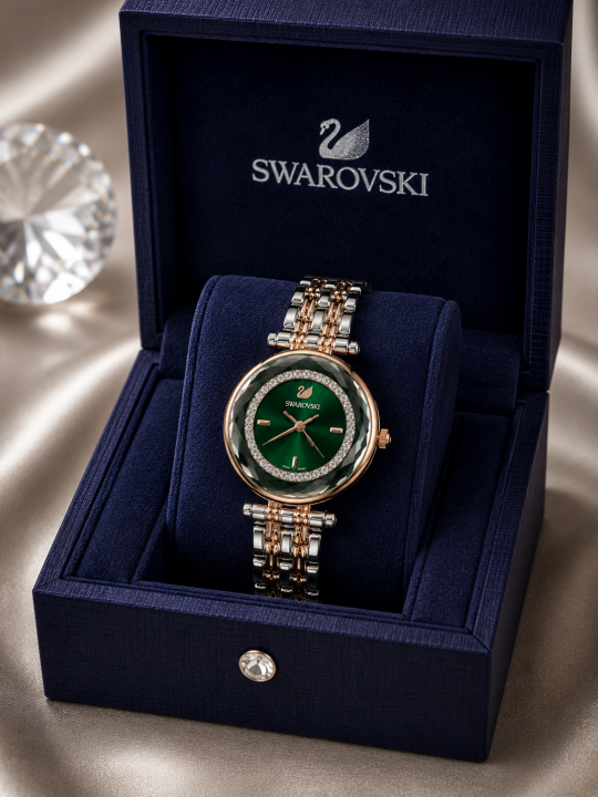 SWAROVSK CRYSTAL LAKE 32MM TT GREEN 698