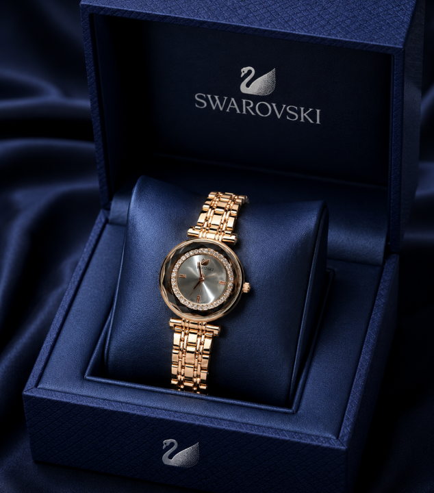 SWAROVSK CRYSTAL LAKE 32MM ROSE GREY 701