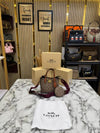 Coac Willow Monogram Canvas Mini Tote Bag With Coin Pouch Including Box And Dust Ba ricot Brown) (5820)