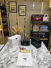 Chane Quilted Classic Flap Mini Bag with Og Double box And Dust Bag (6612-Black)