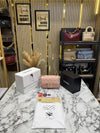 Chane Quilted Classic Flap Mini Bag with Og Double box And Dust Bag (6612-pink)