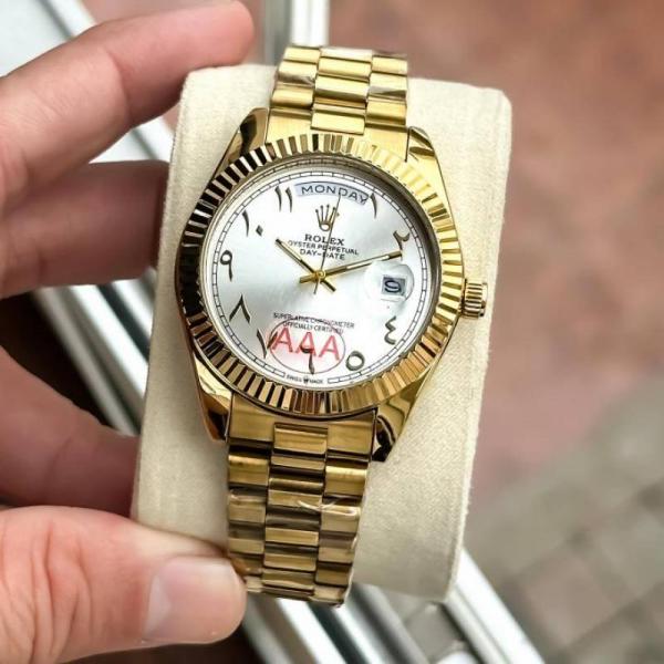 Roleex Arabic Day Date ( 1st Quality Quartz )