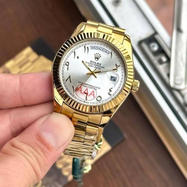 Roleex Arabic Day Date ( 1st Quality Quartz )