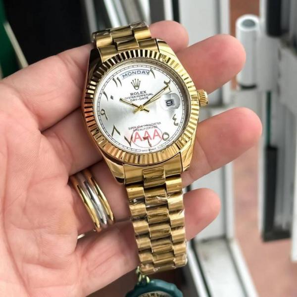 Roleex Arabic Day Date ( 1st Quality Quartz )