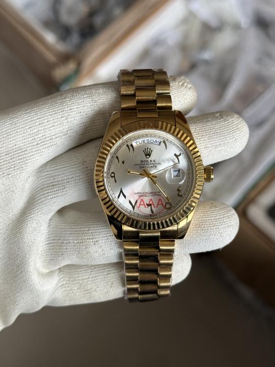 Roleex Arabic Day Date ( 1st Quality Quartz )