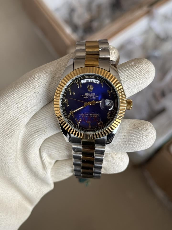 Roleex Arabic Day Date ( 1st Quality Quartz )