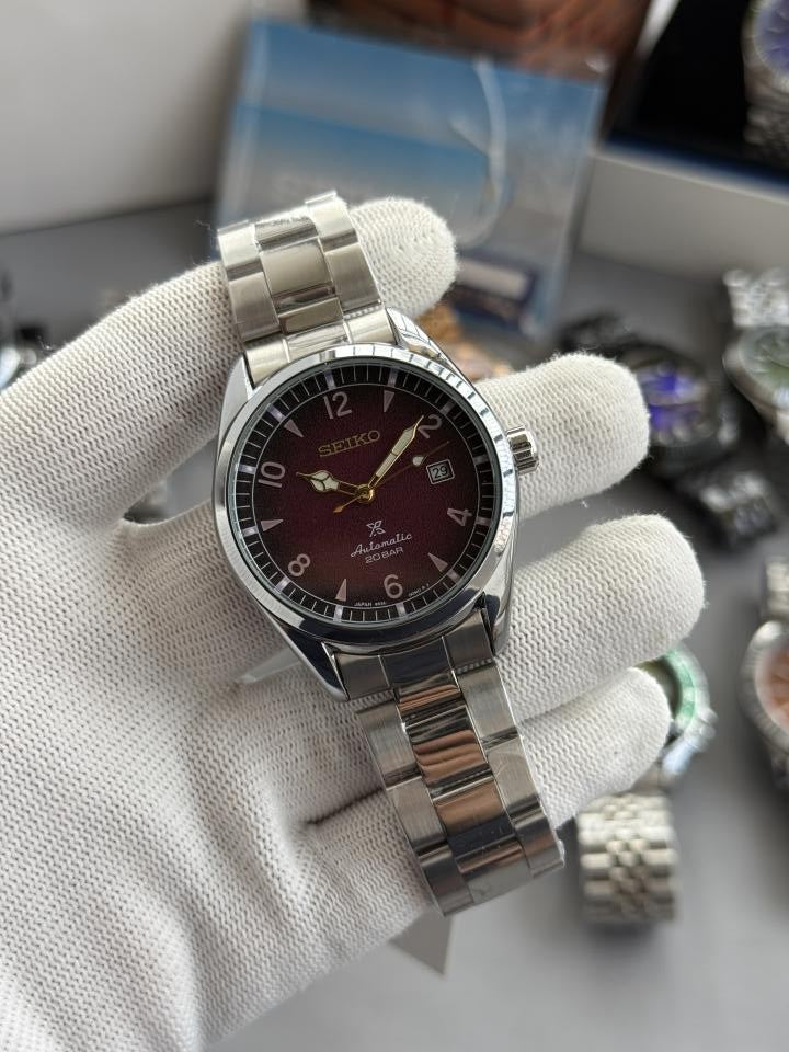 Seik o Alpinist Automatic Purple W432