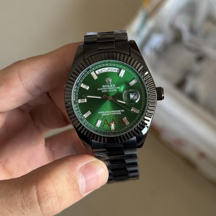 Roleex Day Date Black Green ( Best Quality )