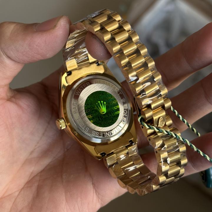 Roleex Day Date Gold Blue ( Best Quality )