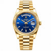 Roleex Day Date Gold Blue ( Best Quality )