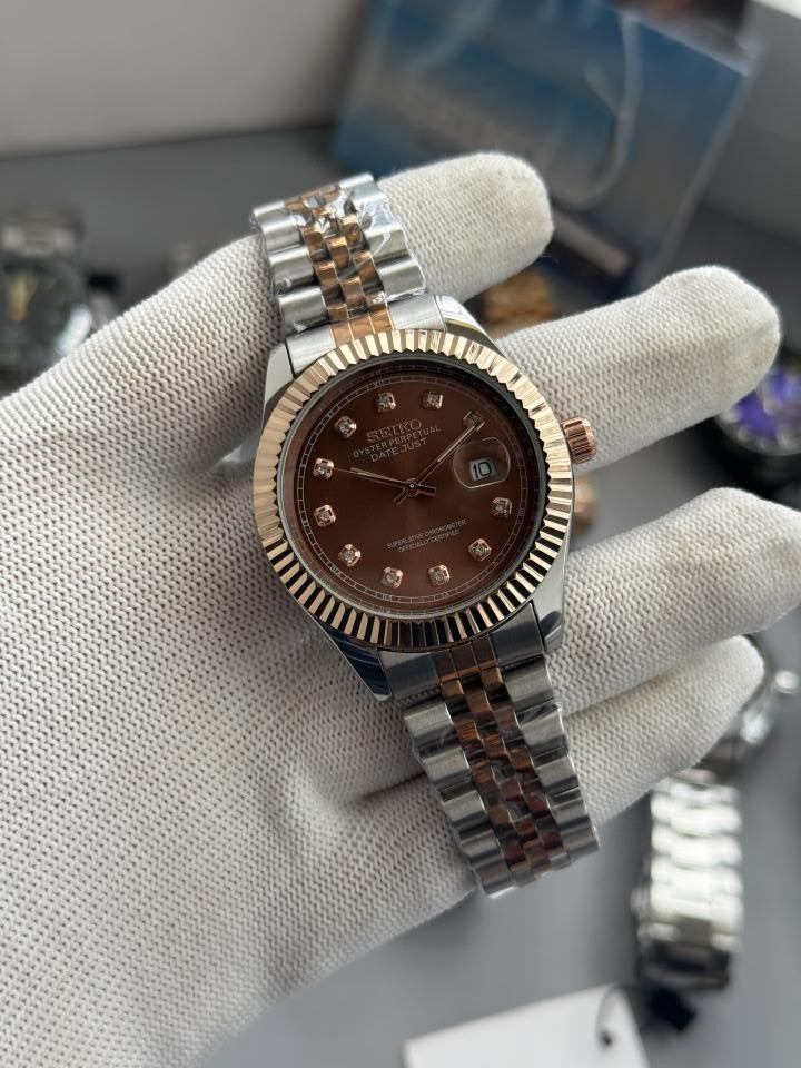 Seik o mod chocolate dualtone w440