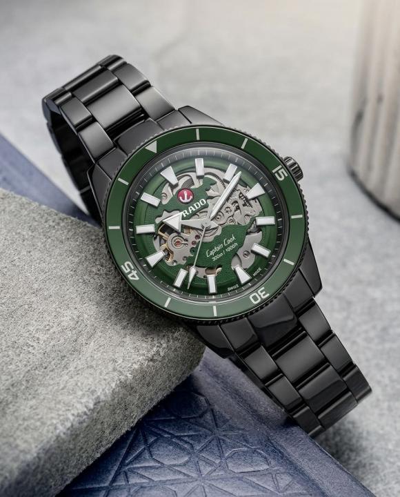Radd_o Captain Cook HighTech Automatic Black-Green
