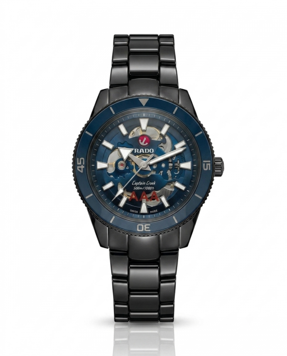 Radd_o Captain Cook HighTech Automatic Black-Blue-Silver