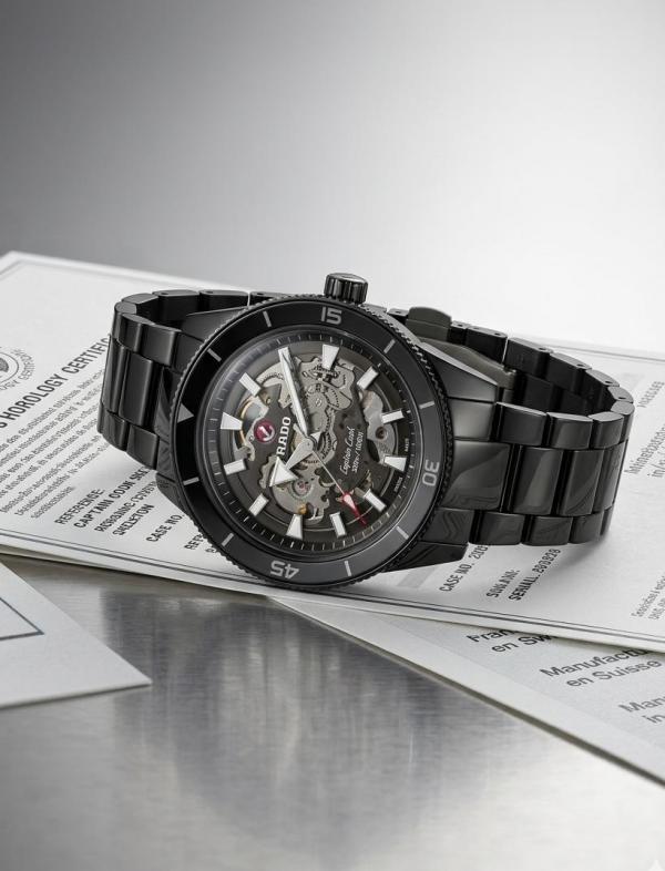 Radd_o Captain Cook HighTech Automatic Black-Silver
