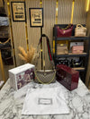 Gucc GG Ophidia Supreme Shoulder Bag With Cherry Charm Includes Box And Dust Bag (735132)