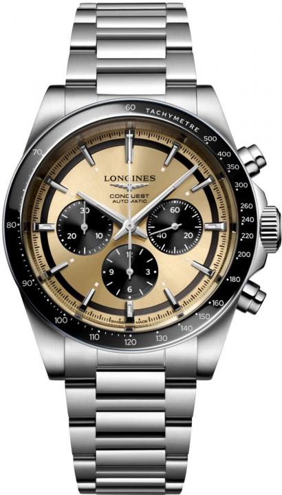 LONGINEESS CONQUEST QUARTZ CHRONOGRAPH WATCH HVY 8