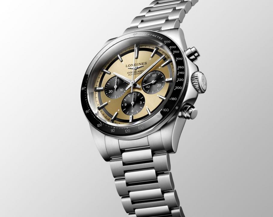 LONGINEESS CONQUEST QUARTZ CHRONOGRAPH WATCH HVY 8