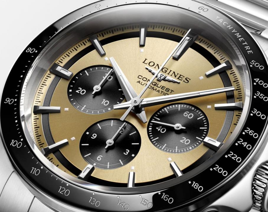 LONGINEESS CONQUEST QUARTZ CHRONOGRAPH WATCH HVY 8