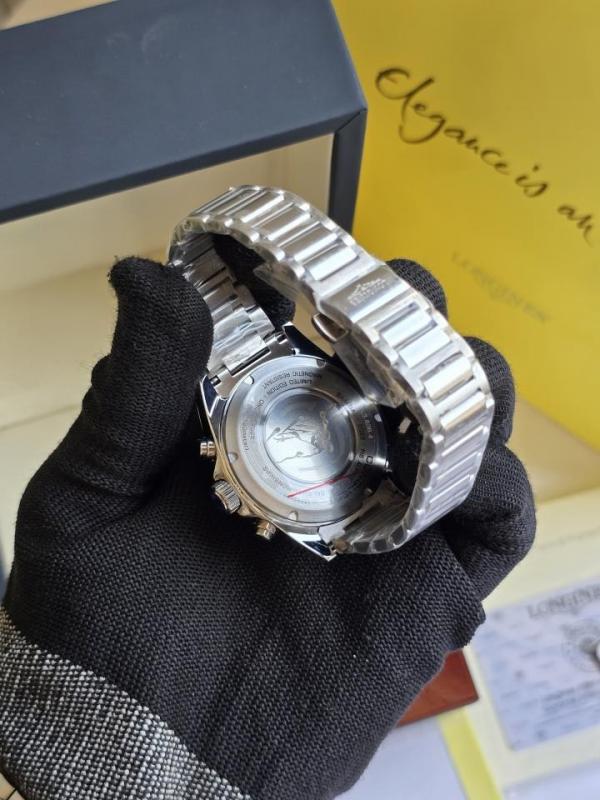 LONGINEESS CONQUEST QUARTZ CHRONOGRAPH WATCH HVY 8
