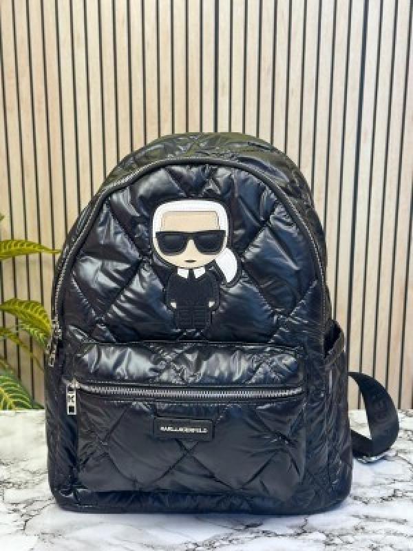 KARL LAGERFELD PREMIUM BAGPACK BIG SIZE (BLACK) 9067