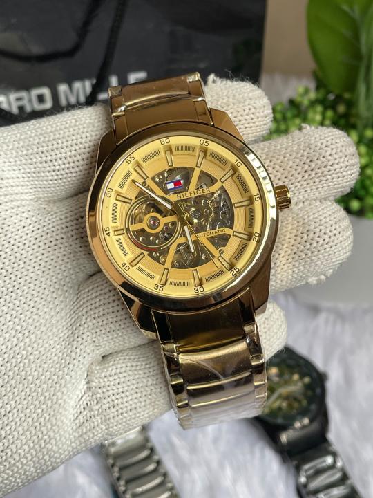 Tommyy Hilfiger Automatic C Full Gold AT147C