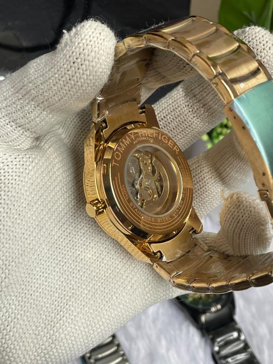 Tommyy Hilfiger Automatic C Full Gold AT147C