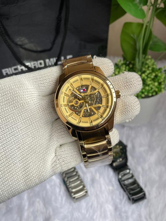 Tommyy Hilfiger Automatic C Full Gold AT147C