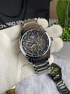 Tommyy Hilfiger Automatic C SIlver Black AT149C