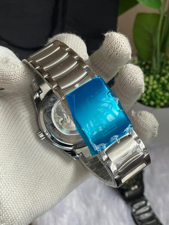 Tommyy Hilfiger Automatic C SIlver Black AT149C