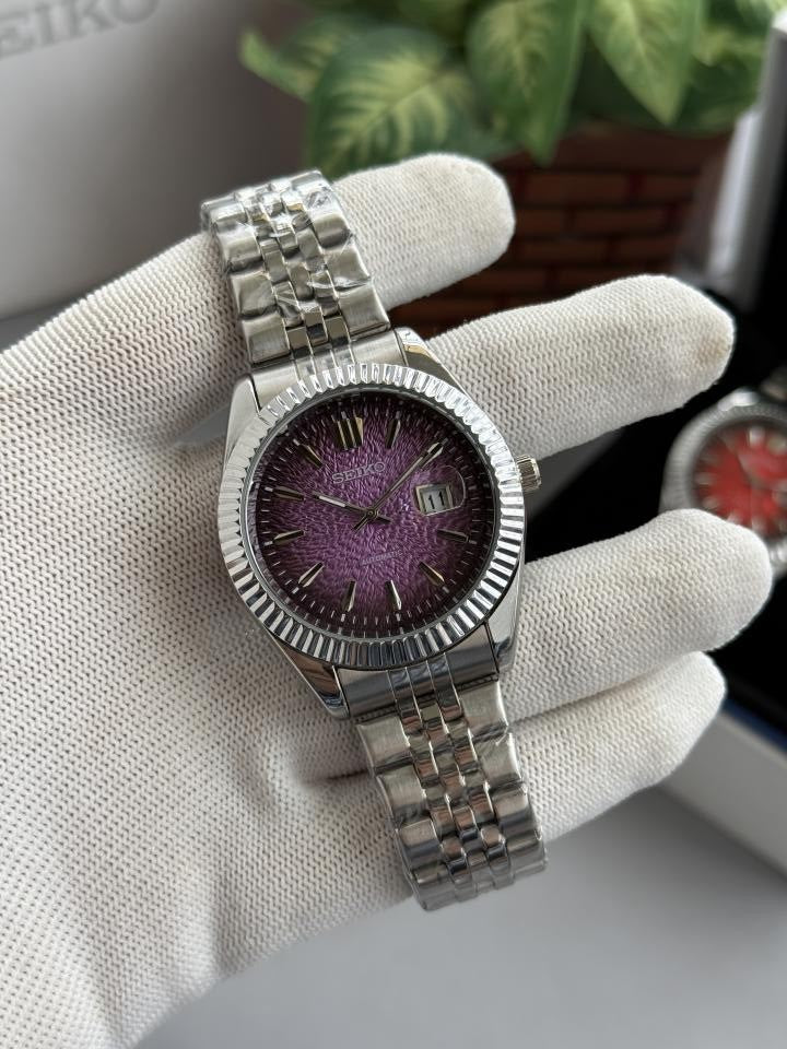 Seik o Purple Majesty Textured Premium OG Lock (movement like auto) W450