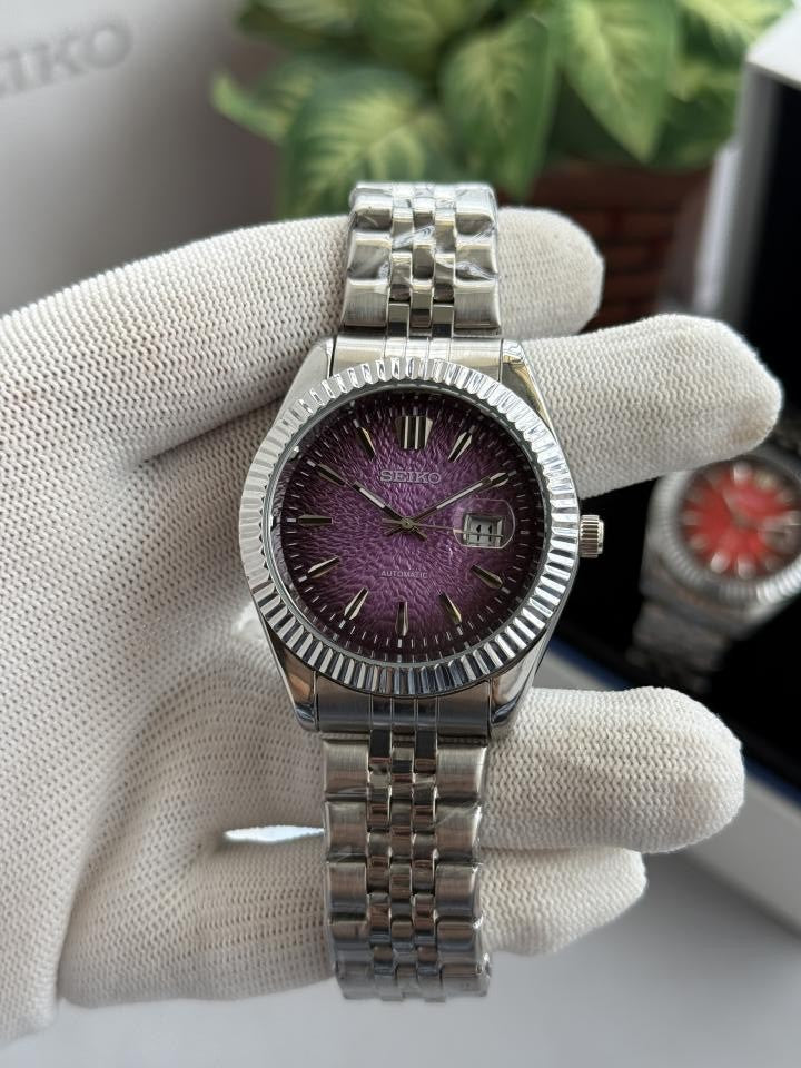 Seik o Purple Majesty Textured Premium OG Lock (movement like auto) W450