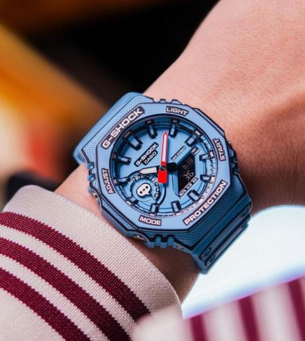 Casio Gshock Ga-2100 Manga Blue