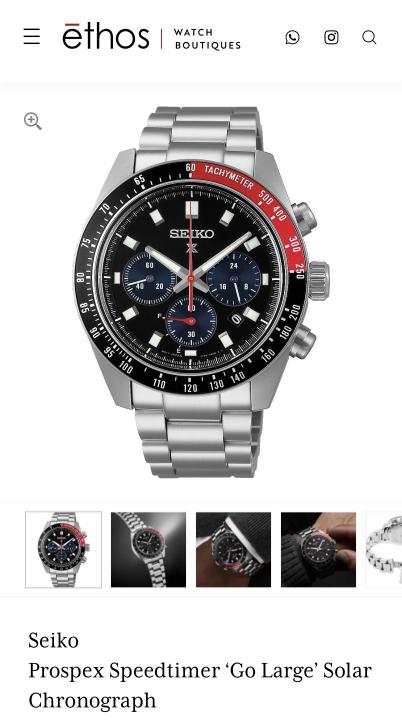 Seiko Prospex Speedtimer Quartz Swift movement