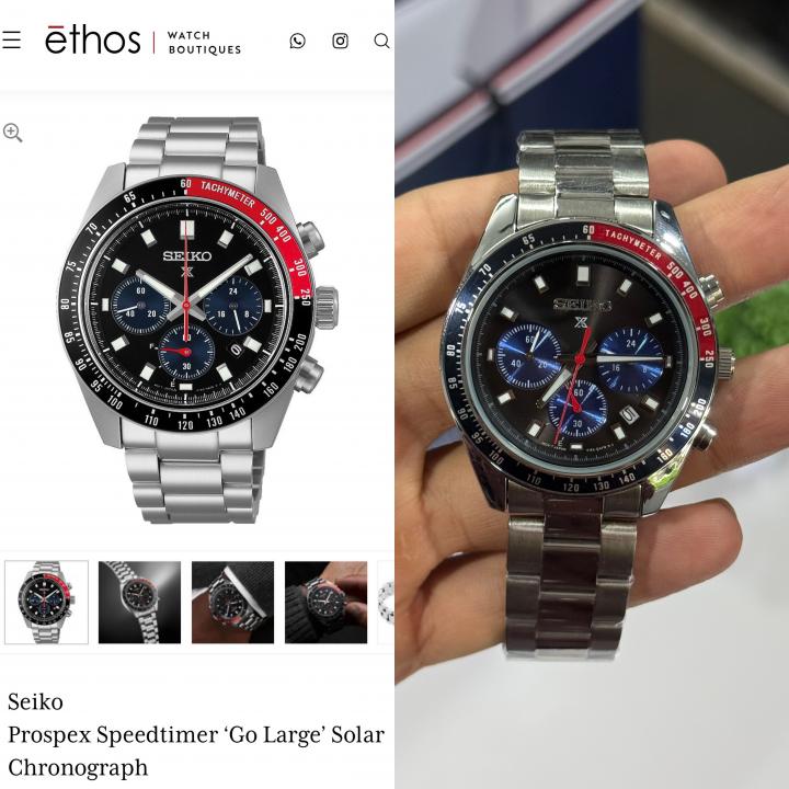 Seiko Prospex Speedtimer Quartz Swift movement