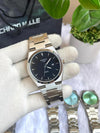 TISOT PRX SILVER BLACK PLANE DIAL AT358