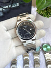 TISSSOT PRX SILVER BLACK TEXTURE DIAL AT358