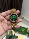 Roleex day date copper  green dial