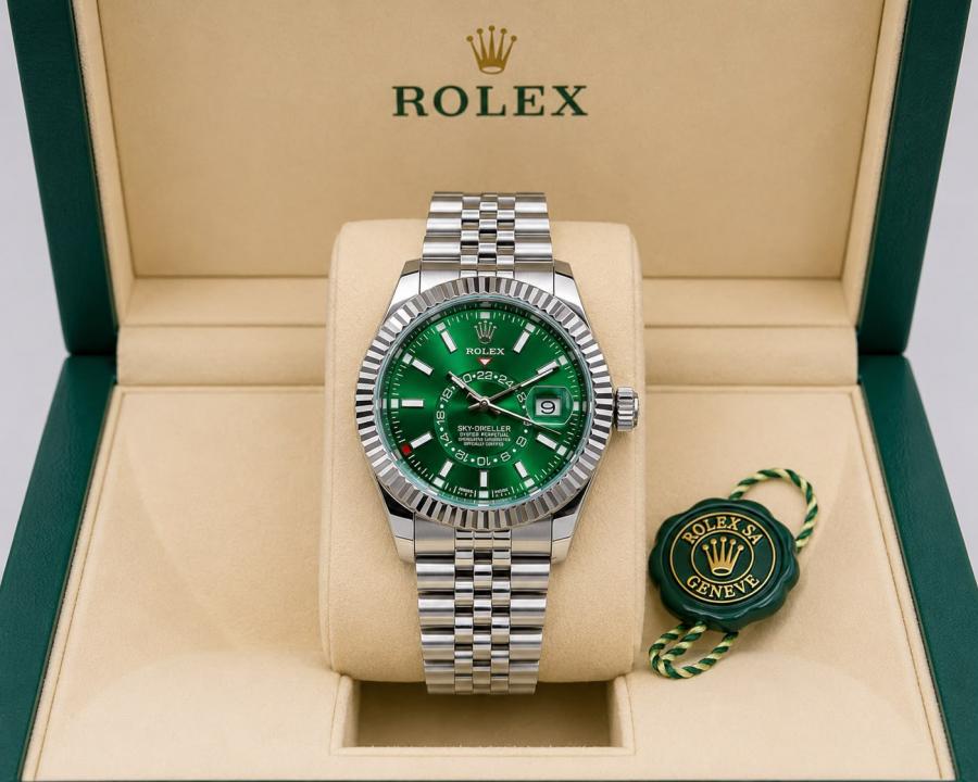 Rolee_x skydweller premium silver green
