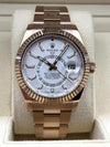 ROLE EX sky dweller reg chain swiss movement 336