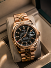 ROLE EX SKY DWELLER SWISS MOVEMENT WORKING LIKE AUTO 562